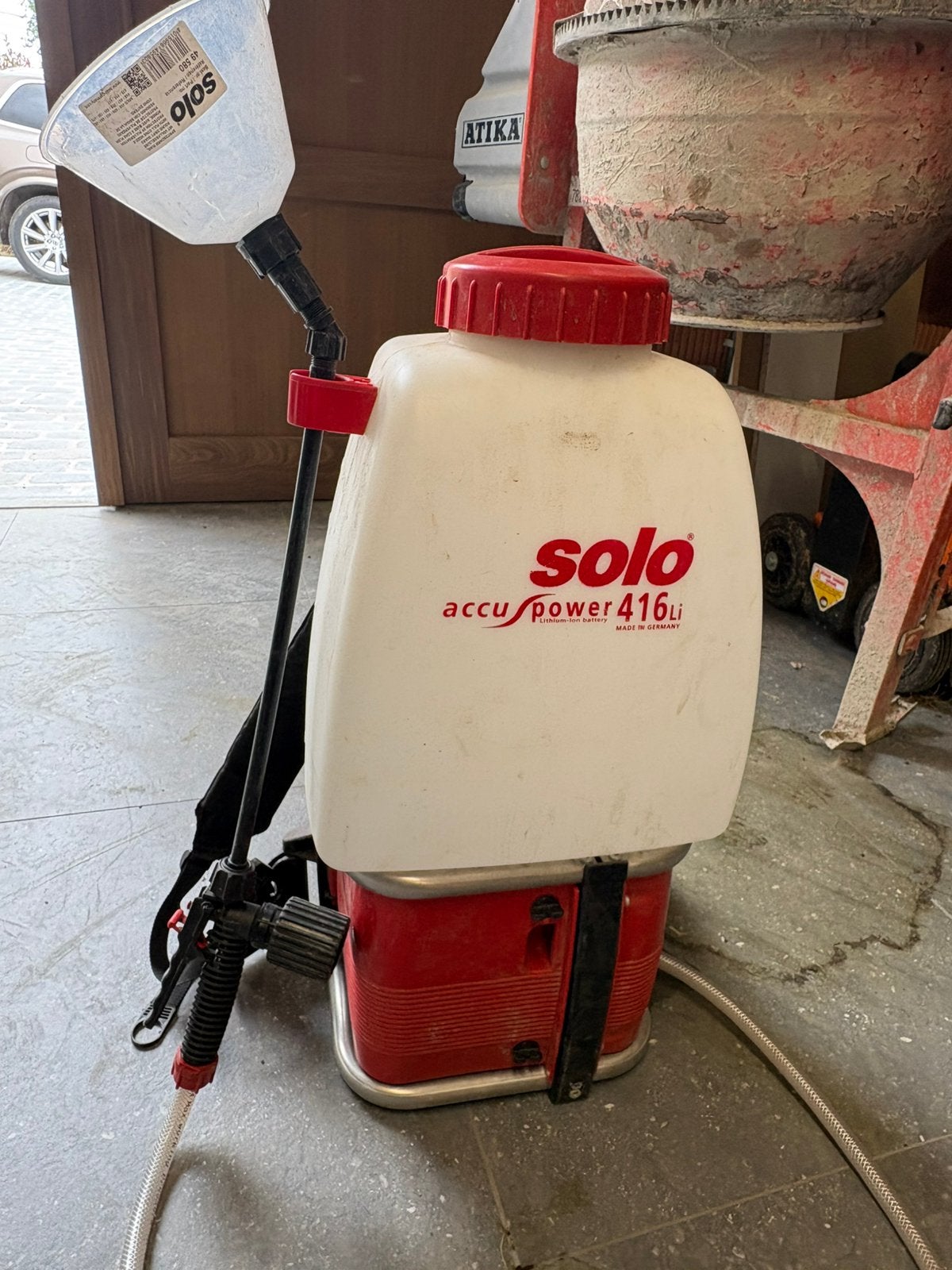 Solo rugsproeier 20l, Tuin en Terras, Bestrijdingsmiddelen, Ophalen, Zo goed als nieuw
