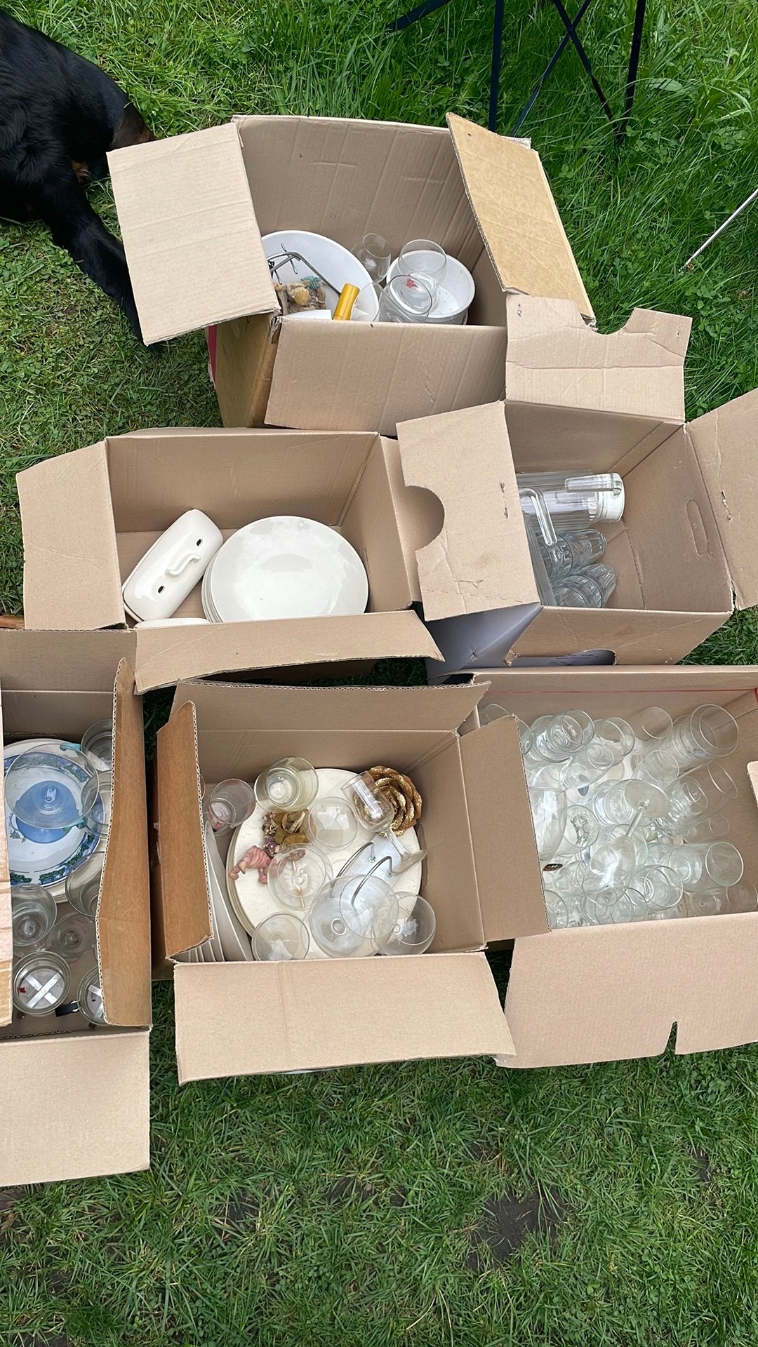 6 dozen rommelmarktspul, Diversen, Ophalen, Zo goed als nieuw