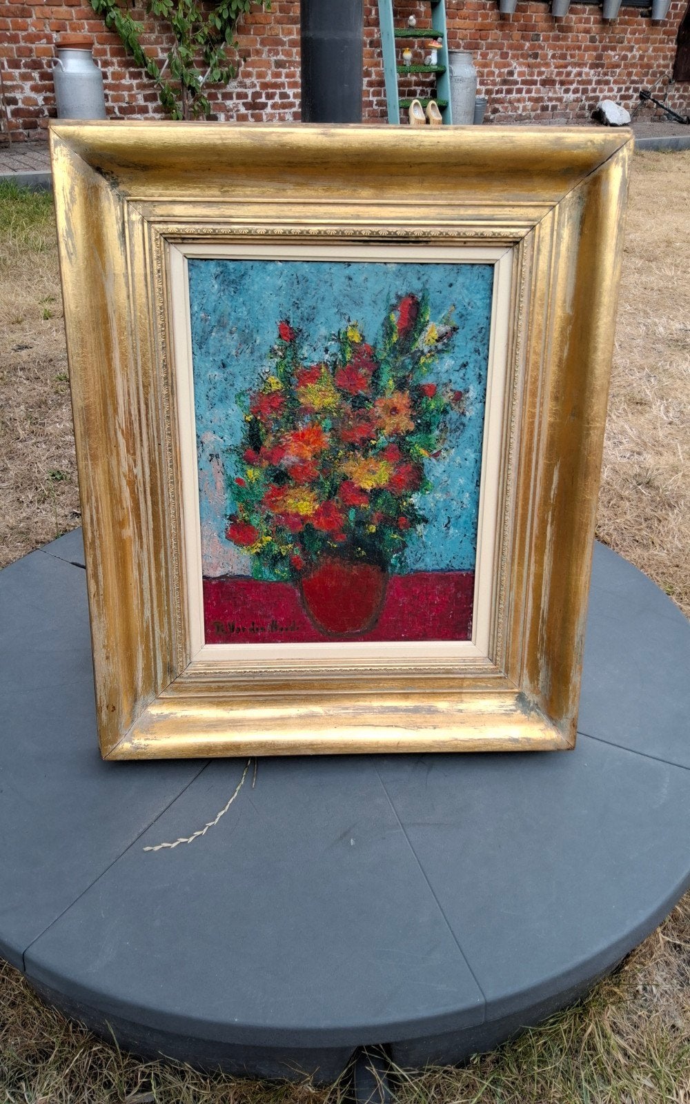 schilderij, Ophalen