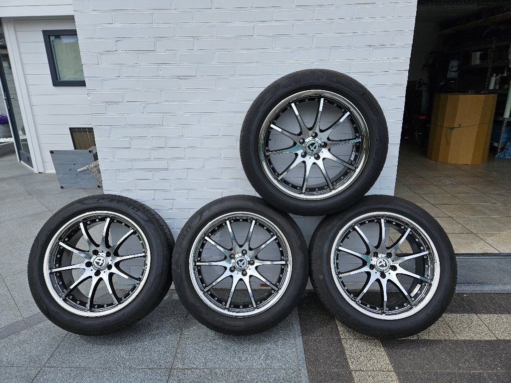 Banden met velgen, Auto-onderdelen, Gebruikt, 235 mm, All Season, Band(en)