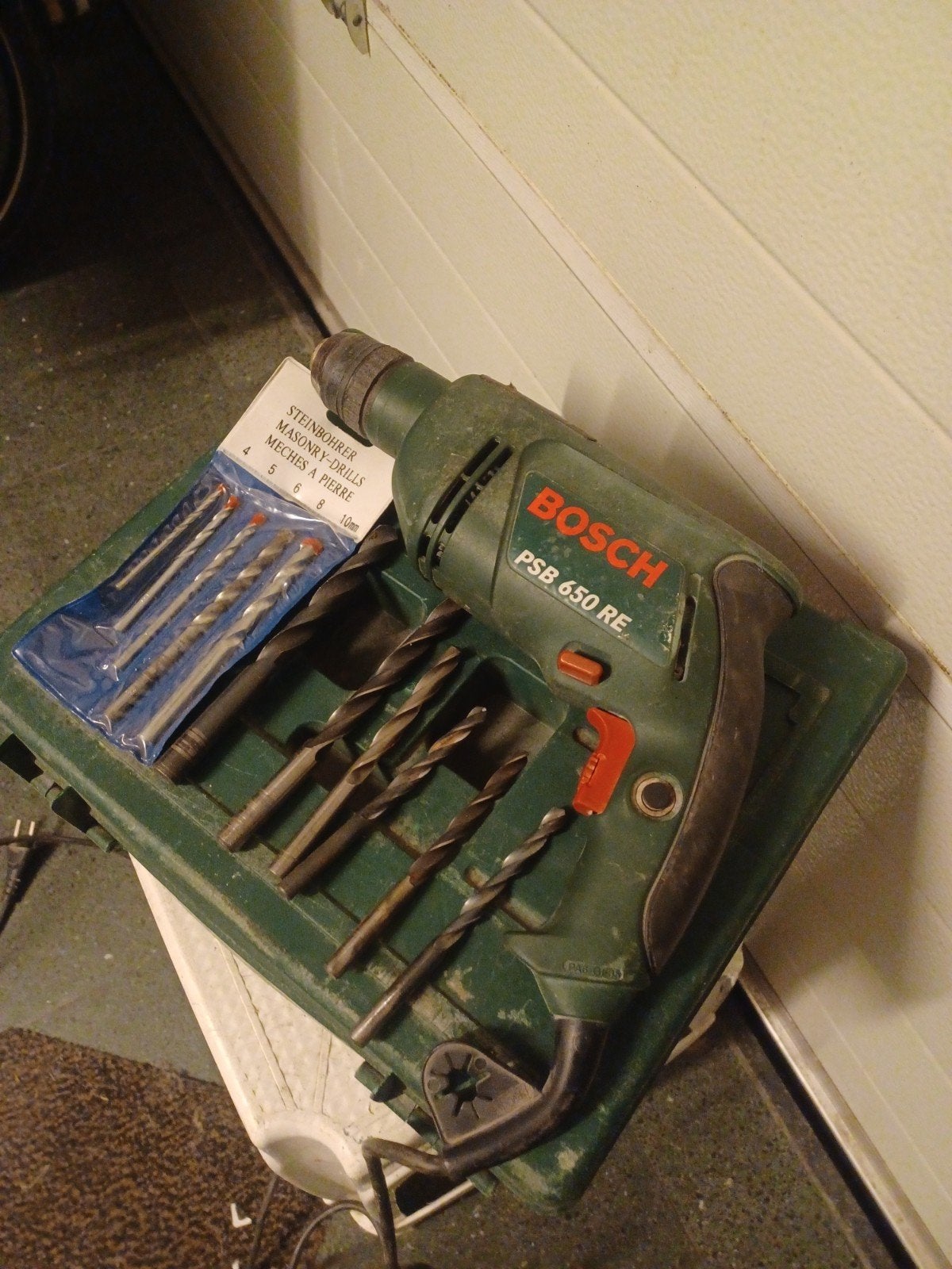 Bosch klopboormachine regelbaresnelheid R-L snelspankop p43e, Ophalen