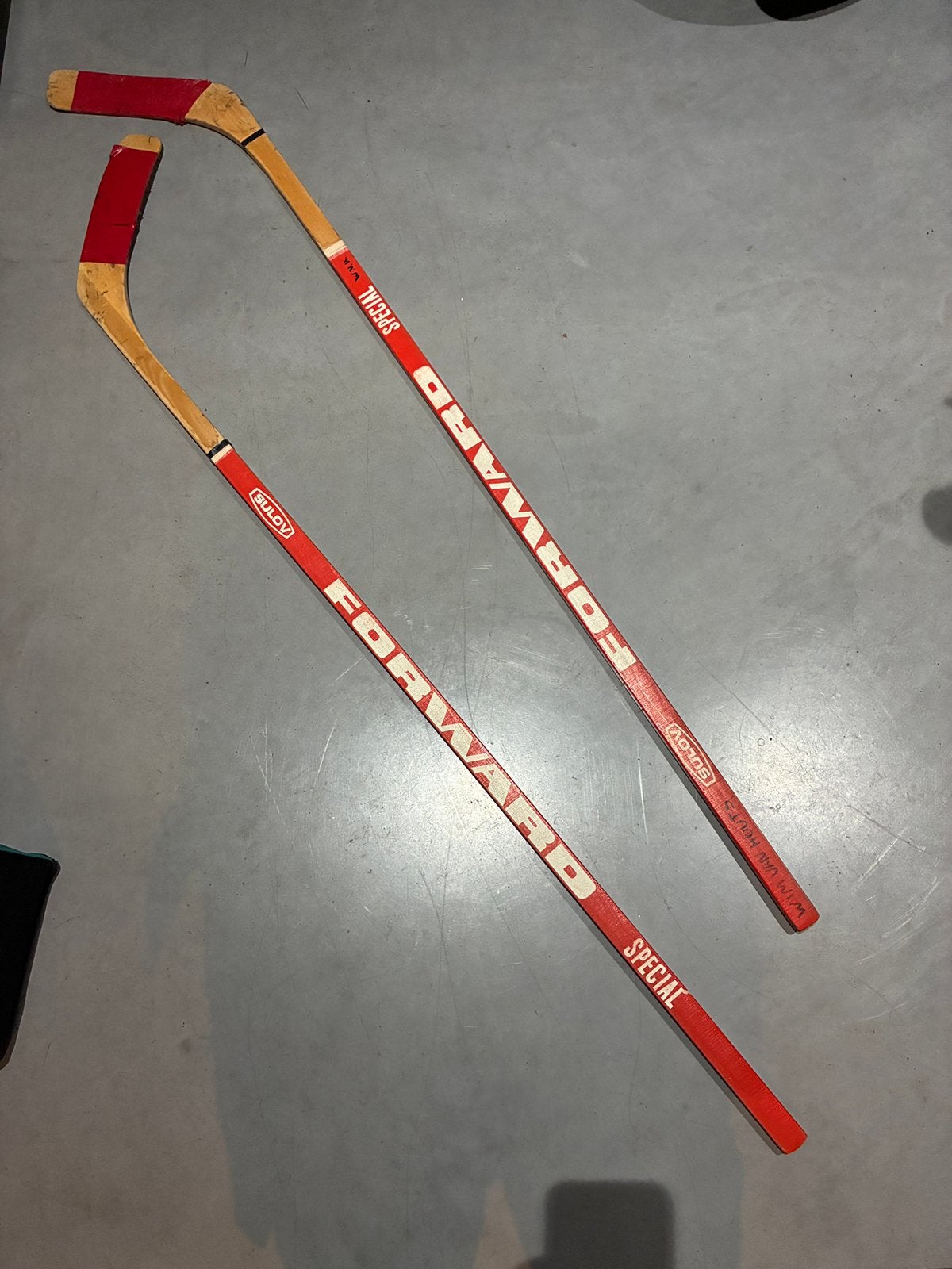 ijshockeysticks gratis af te halen, Sport en Fitness, IJshockey, Ophalen, Gebruikt, Stick