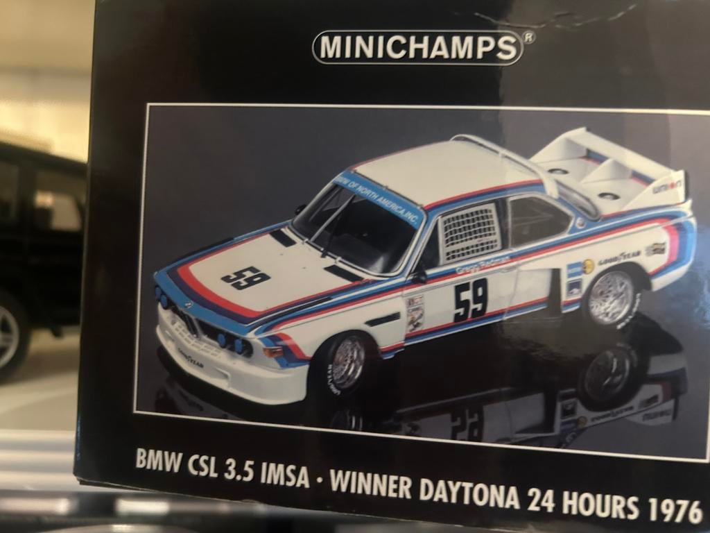 Bmw CSL 3,5  imsa, Ophalen, Zo goed als nieuw