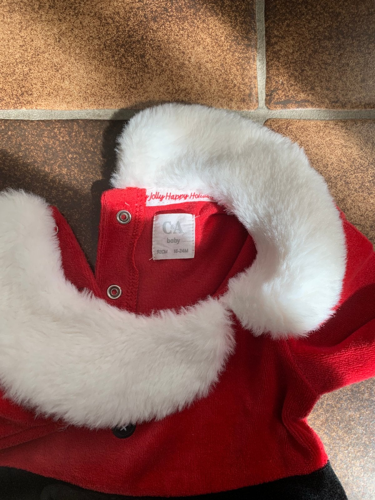 Kerstkleedje C&A mt 92, Ophalen, Zo goed als nieuw, Meisje, Overige typen