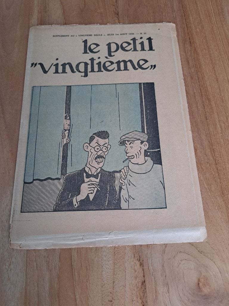 Bd petit vingtième, Livres, BD, Enlèvement ou Envoi, Une BD, Utilisé, HERGE