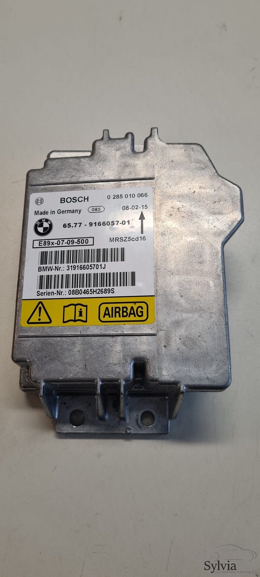 Airbag module BMW 1 / 3  E8x E9x 9166057  9184432 6964607, Gebruikt, -, -, Ophalen of Verzenden