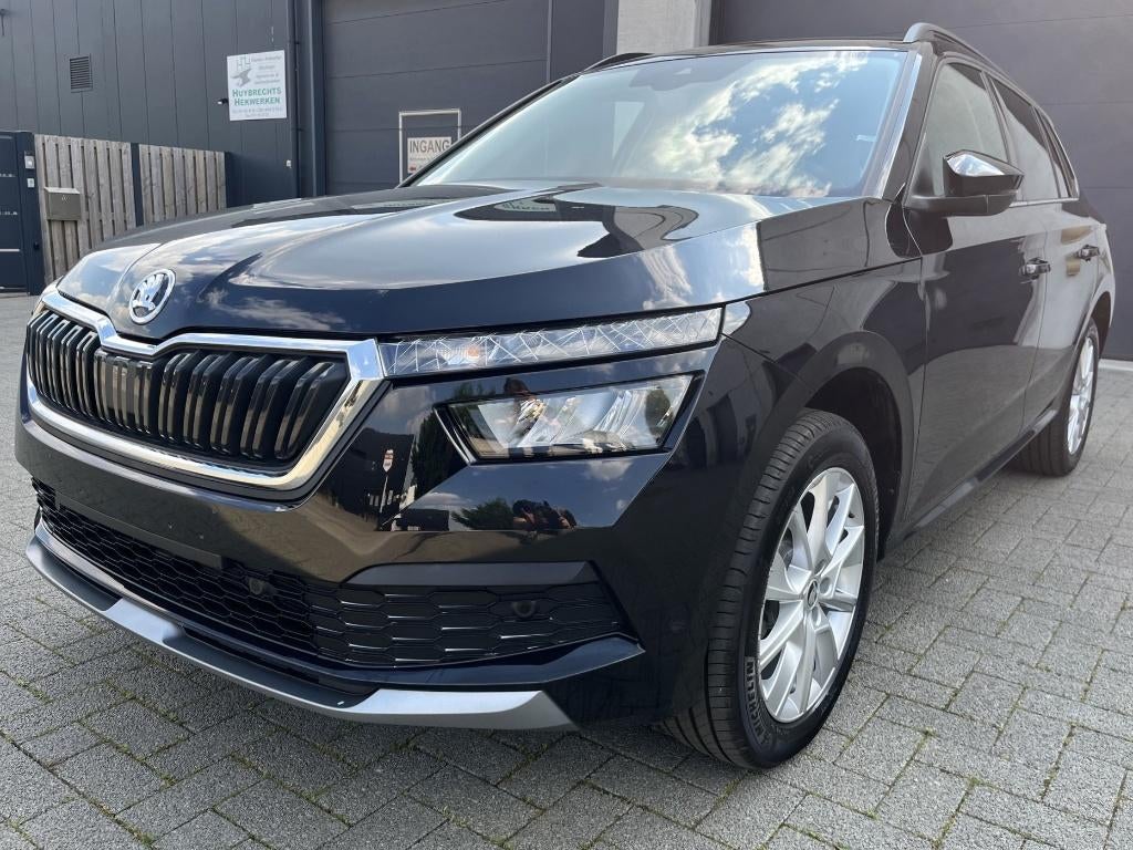 Skoda Kamiq TSI Clever DSG-AUT. GPS*CAMERA*APP*ZVW*SUPERNET!, 620 kg, Zwart, 5 zetels, 5 deurs