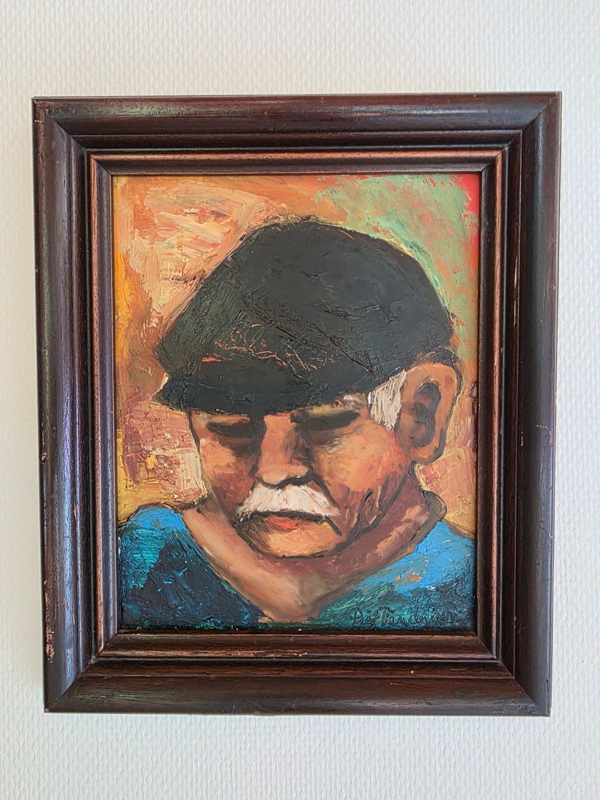 schilderij Boer Piet Van den Buys, Antiek en Kunst, Ophalen