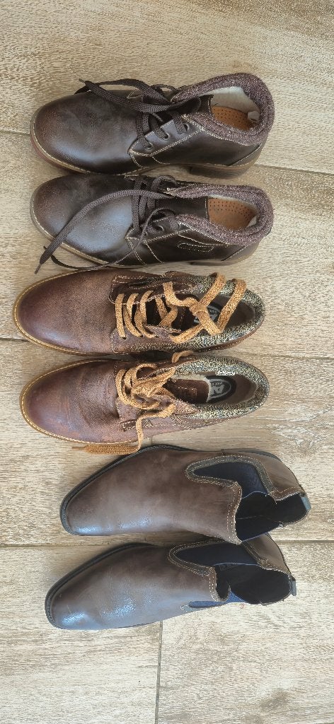 Heren schoenen maat 41, Kleding | Heren, Schoenen, Ophalen, Bruin, Overige typen, Nieuw