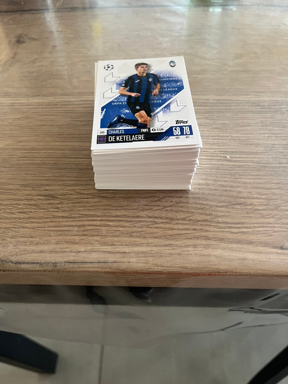 89 topps match attax kaarten., Enlèvement ou Envoi, Neuf, Plusieurs images