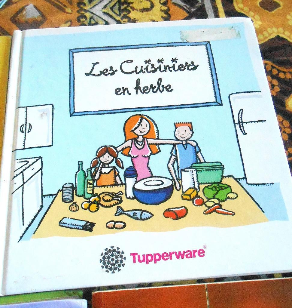 Tupperware :livre recettes  " Les cuisiniers en herbe", Enlèvement ou Envoi, Neuf, Europe