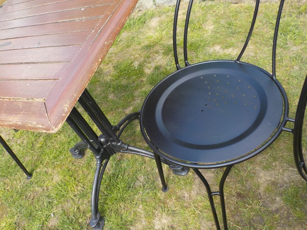 Vintage bistro set, Jardin & Terrasse, Ensembles de jardin, Enlèvement