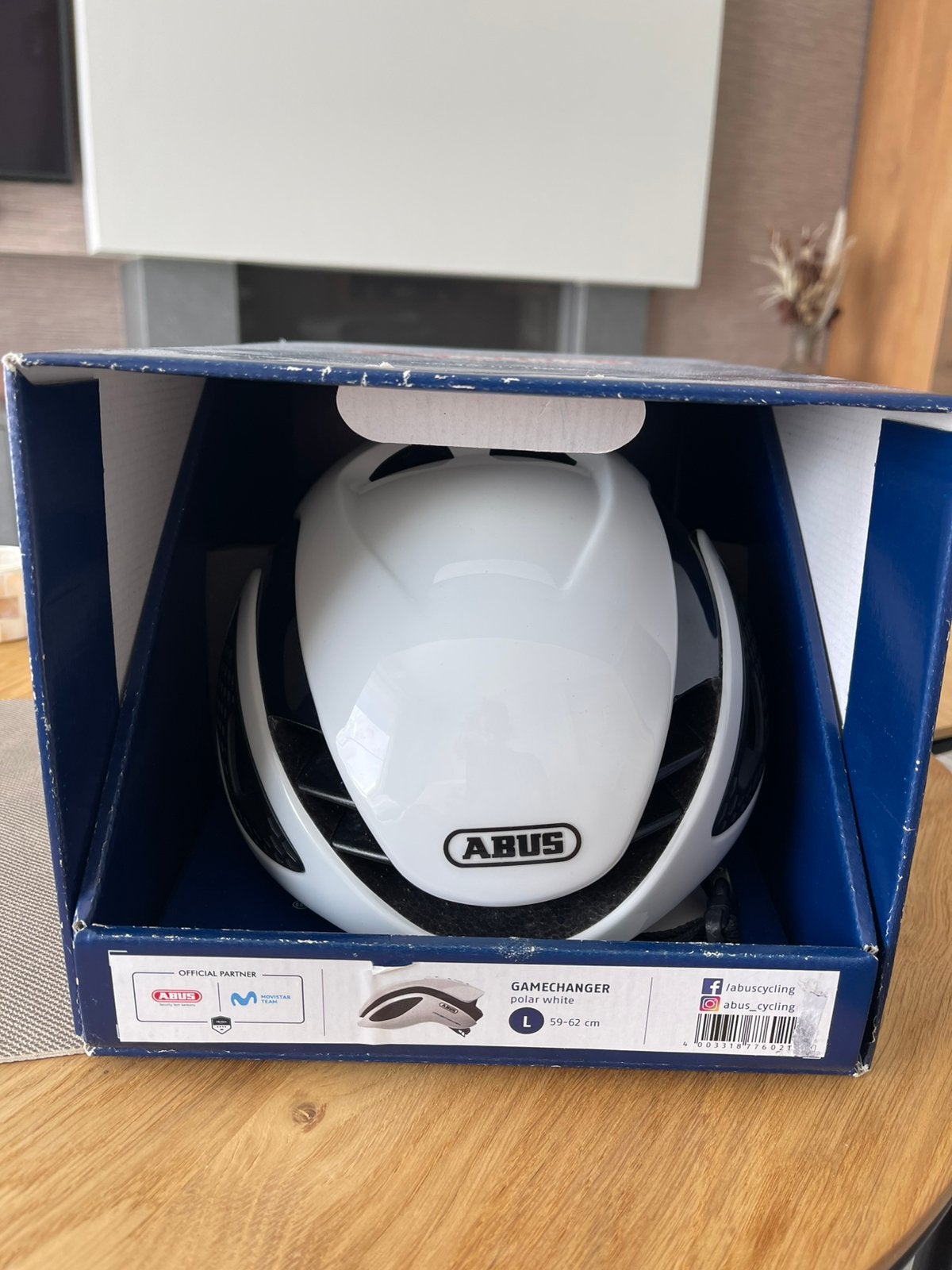 Fietshelm ABUS GAMECHANGER, Fietsen en Brommers, Ophalen, Zo goed als nieuw