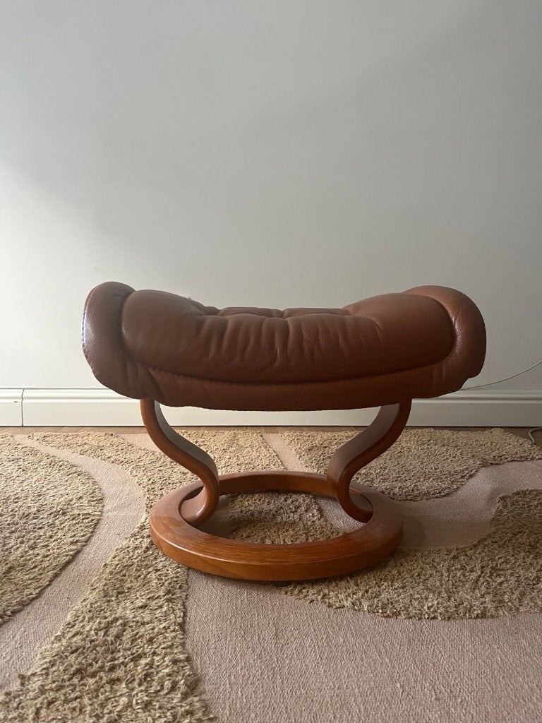 Tabouret Stressless, Enlèvement ou Envoi, Utilisé, Rectangulaire, 50 à 75 cm
