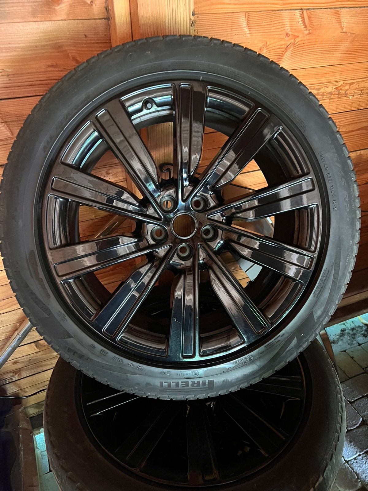 Velgen set voor range rover, sport, defender  22 inch, Ophalen, Gebruikt, 285 mm, Banden en Velgen