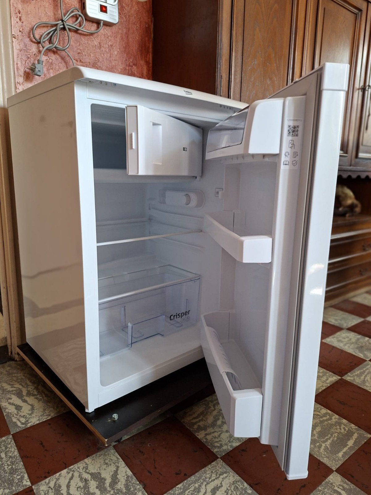 Kleine frigo, Ophalen