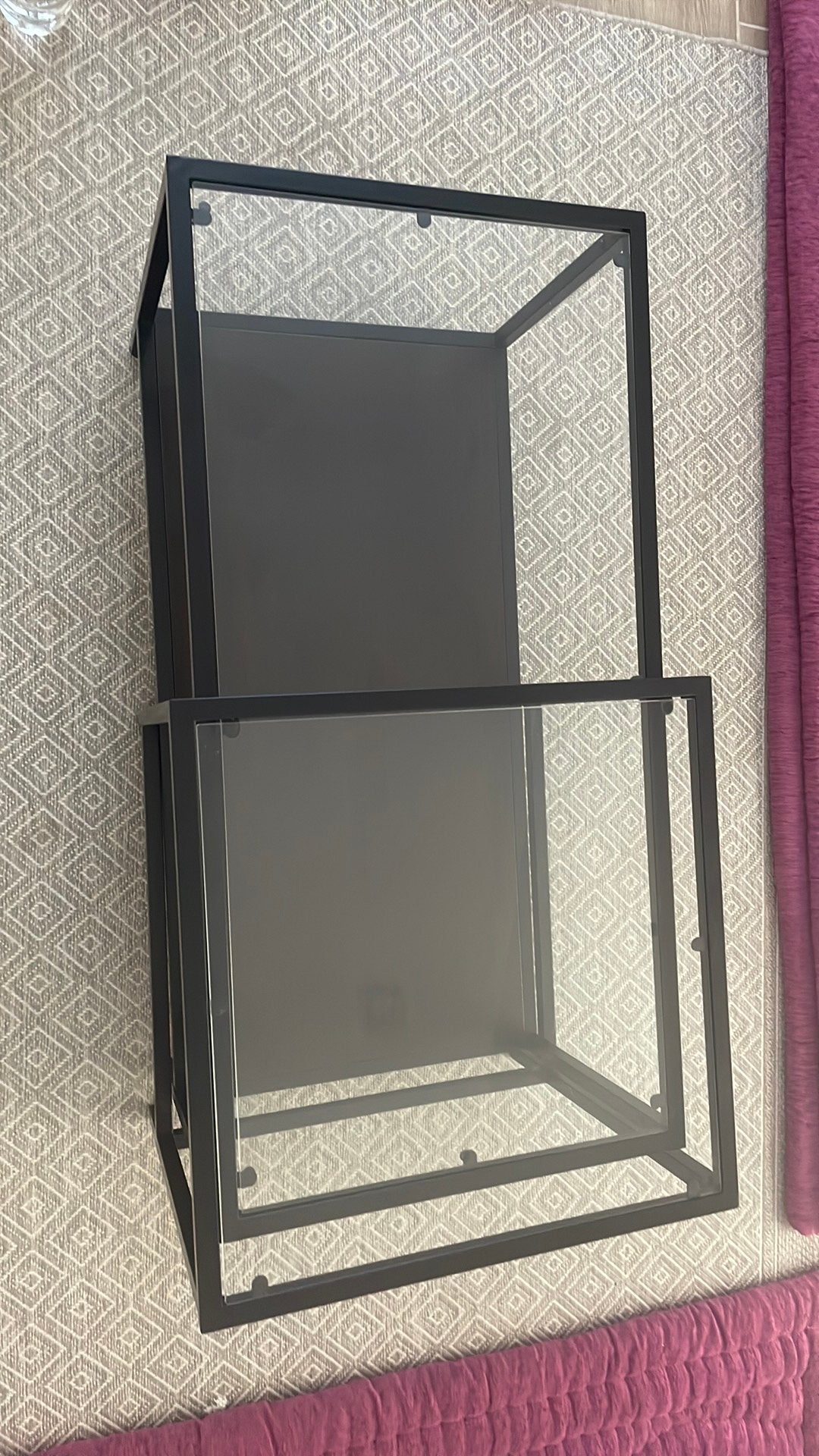 Table basse ikea Vittsjö, Enlèvement, Comme neuf, Verre