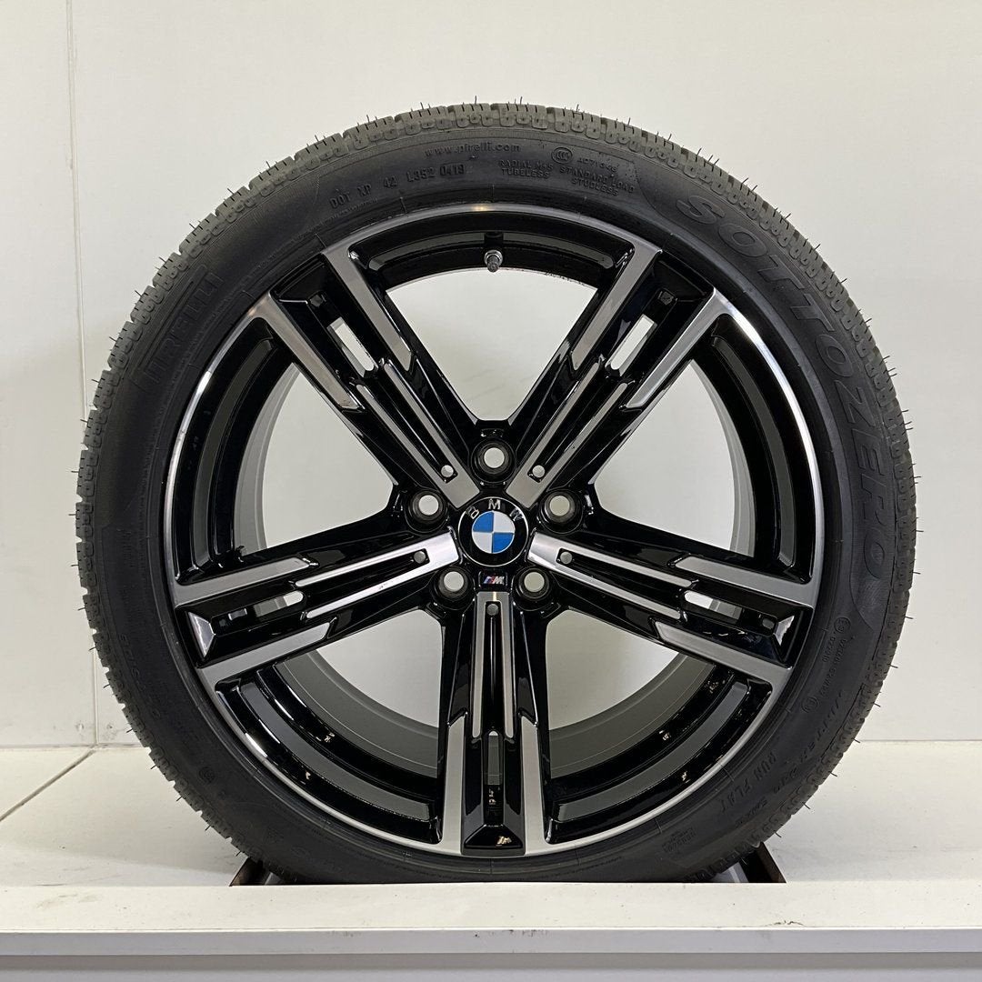 NIEUW BMW 2, 3 EN 4 SERIE BREEDSET VELGEN + WINTERBANDEN 18, 18 inch, -, -, Banden en Velgen