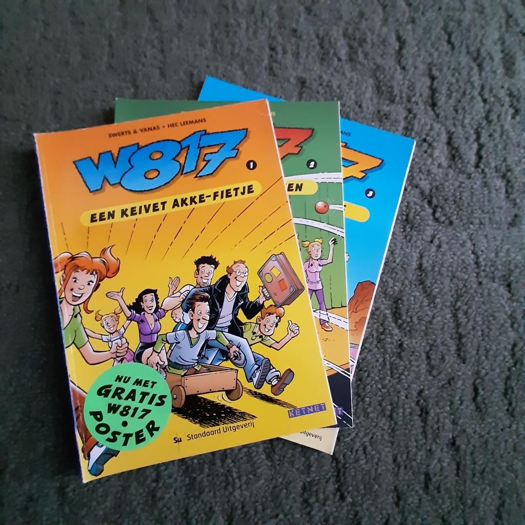 W817 stripverhalen, Boeken, Ophalen
