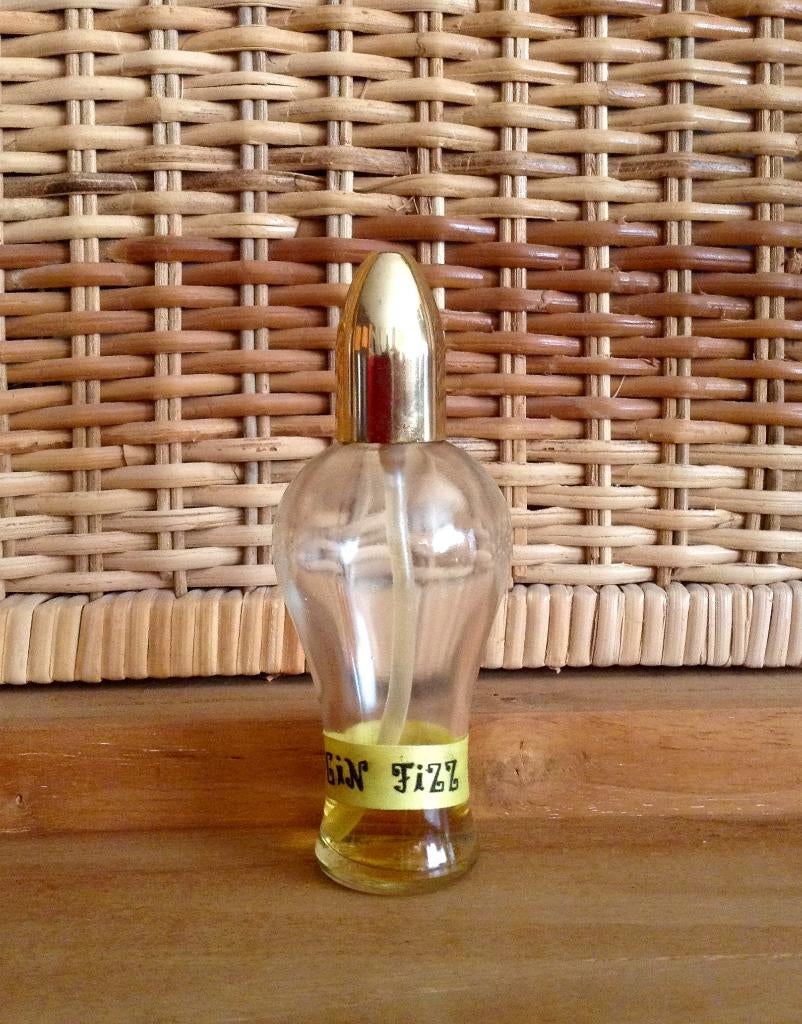 Oude fles Eau de Toilette Gin Fizz Lubin Paris van 59 ml, Ophalen of Verzenden, Gebruikt, Parfumfles