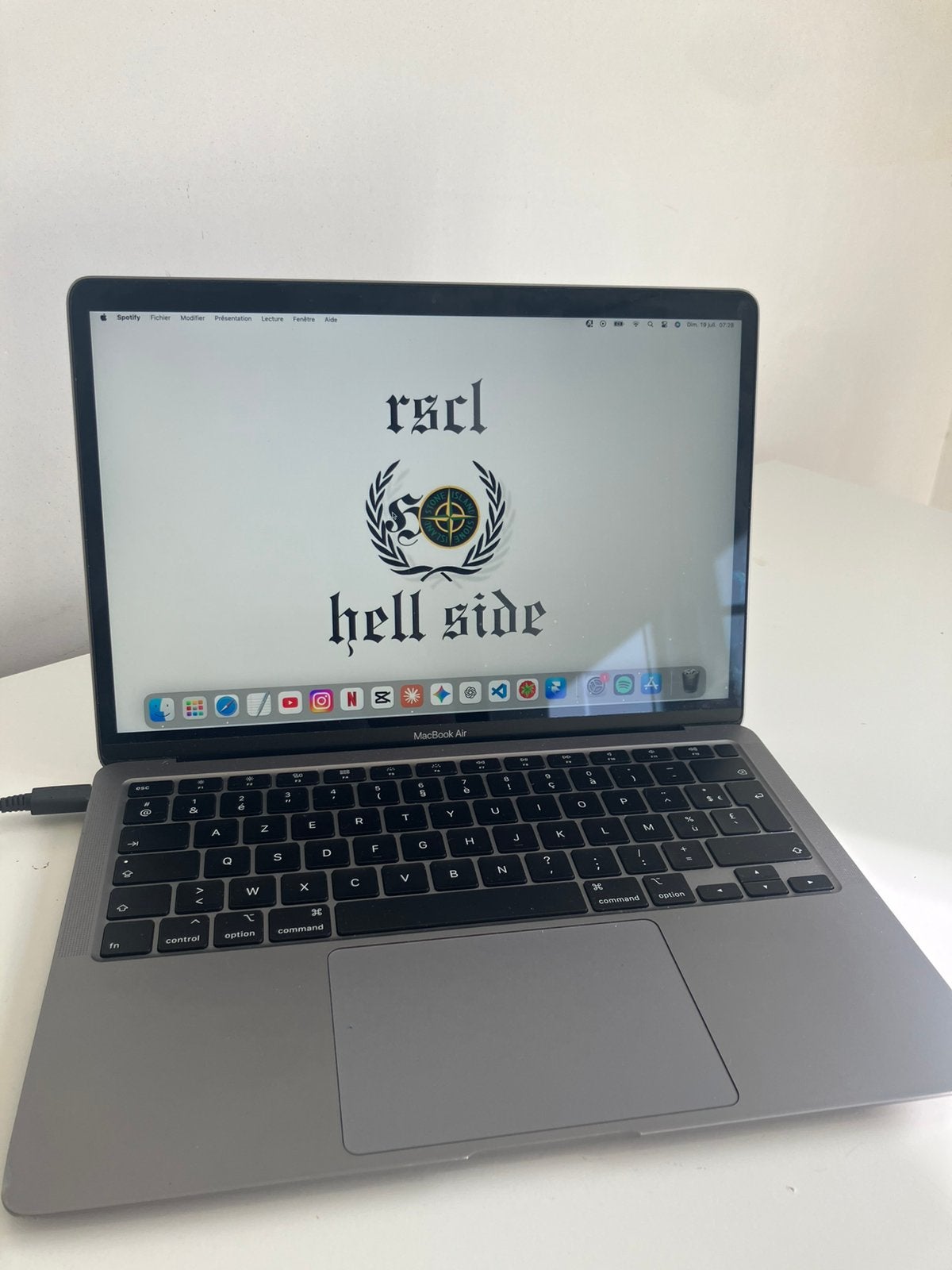 Macbook air intel 2020, 512 GB, Moins de 2 Ghz, Enlèvement, Utilisé