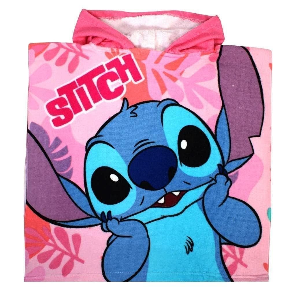 Stitch Badponcho - Sneldrogend - Roze - Disney Badcape, Kinderen en Baby's, Kinderkleding | Kinder-zwemkleding, Stitch, Meisje