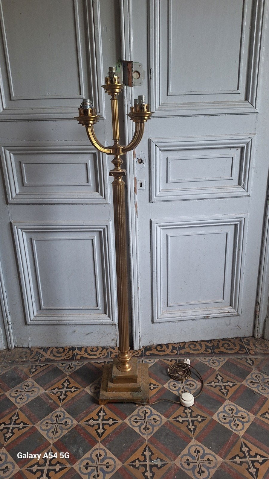 gouden kandelaar, Ophalen
