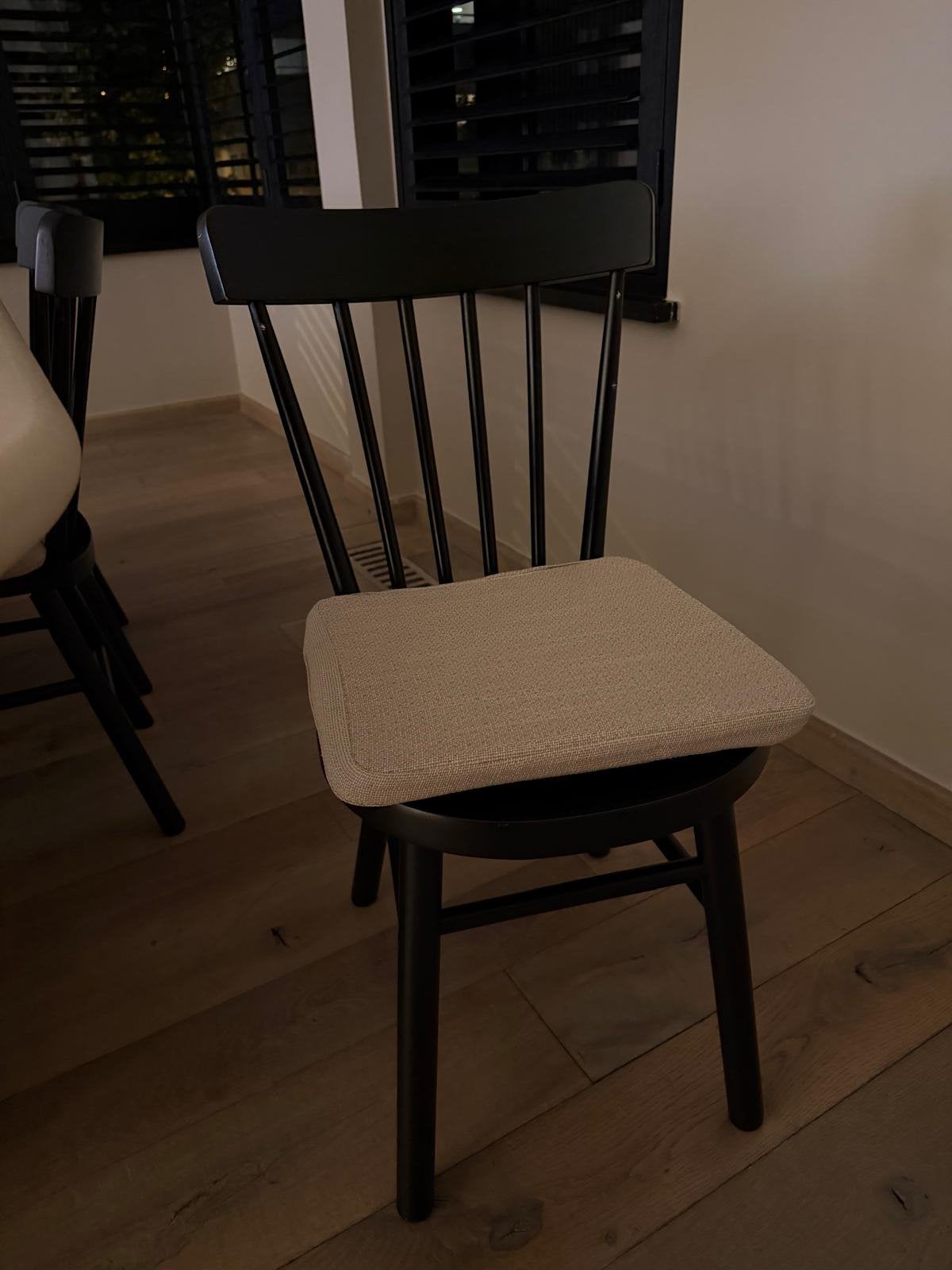 6 chaises de salle à manger simples, Enlèvement, Comme neuf
