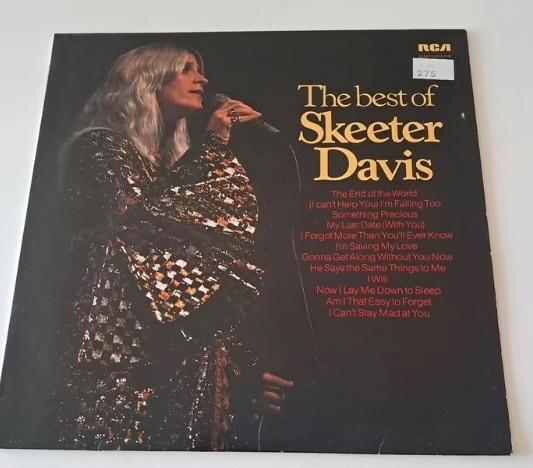 The best of Skeeter Davis LP, Cd's en Dvd's, Ophalen, Gebruikt, 12 inch