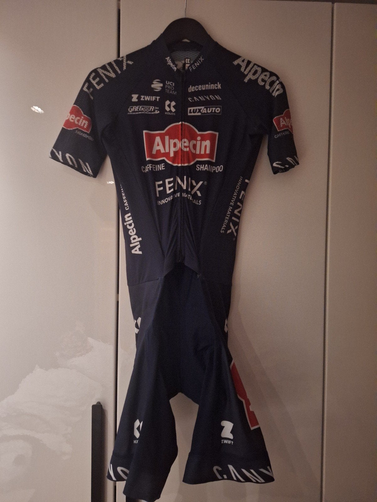 Alpecin Fenix Deceuninck Canyon Zwift Kalas snelpak

Kalas m, Fietsen en Brommers, Ophalen, M