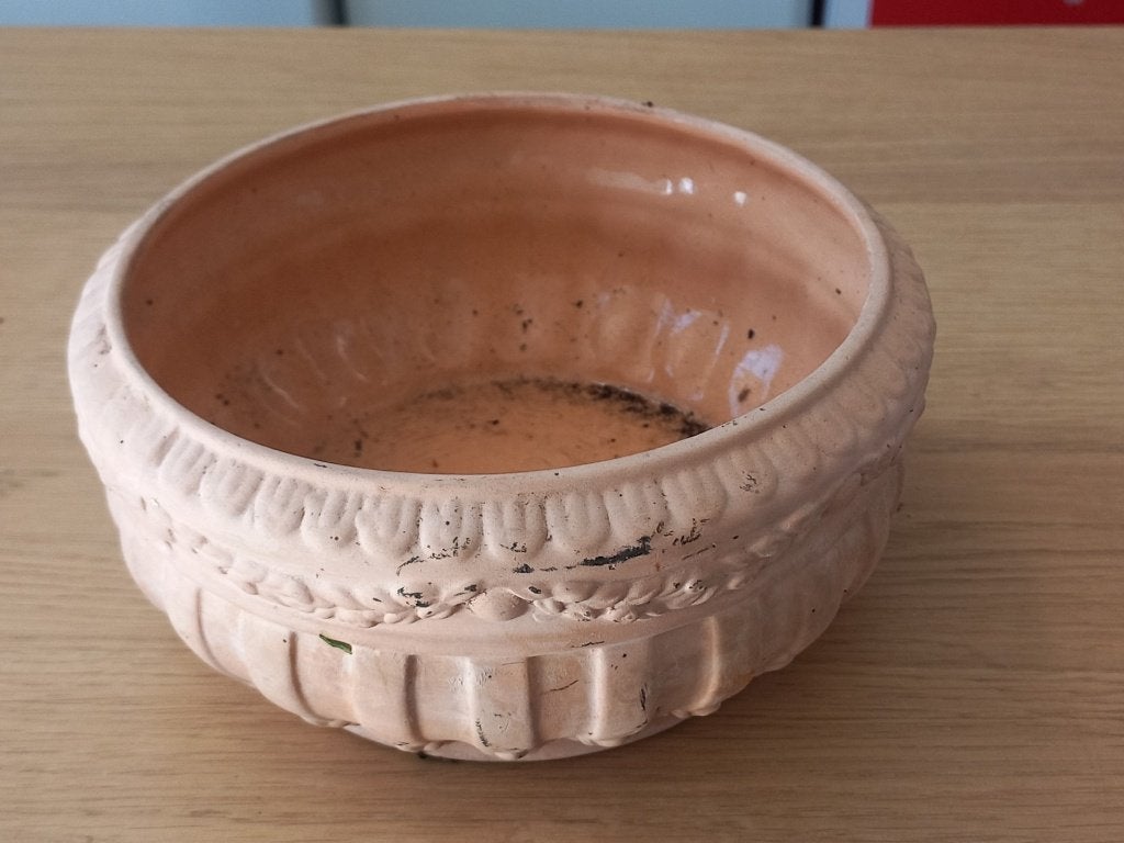 bloempot, Gebruikt, Rond, Ophalen of Verzenden, Binnen