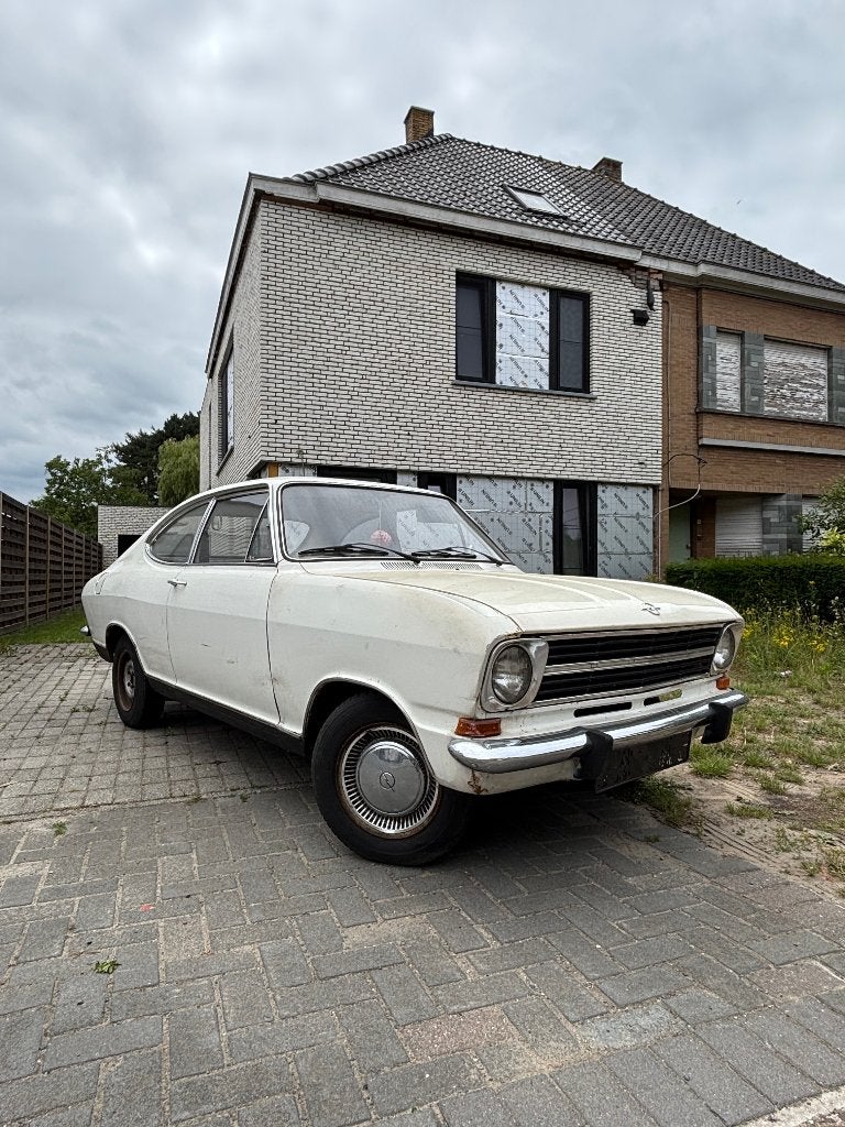 Opel Kadett B, Auto's, Automaat, Zwart, Wit, Opel