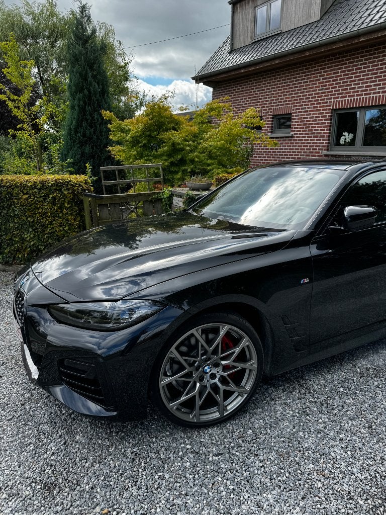 BMW Gran Coupé 420d uit 2022, Auto's, Automaat, Achterwielaandrijving, Zwart, Leder