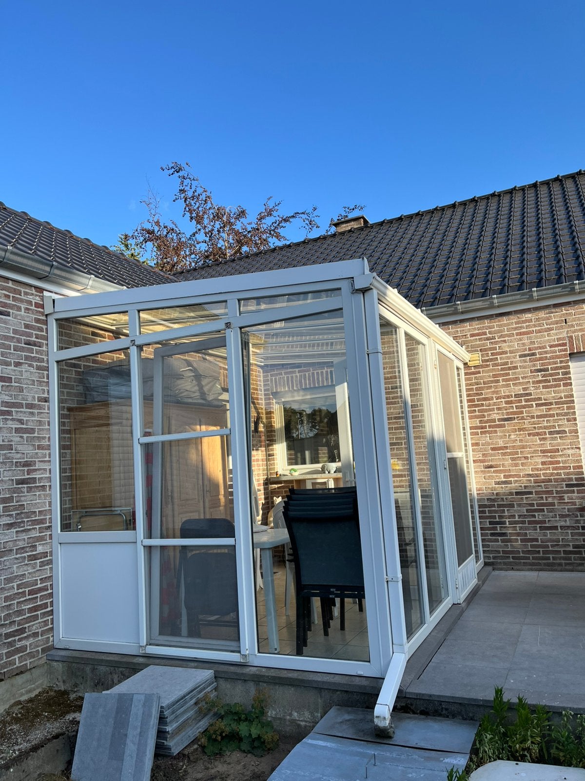 Veranda, Tuin en Terras, Ophalen, Kunststof, 3 ramen of meer, Overige typen