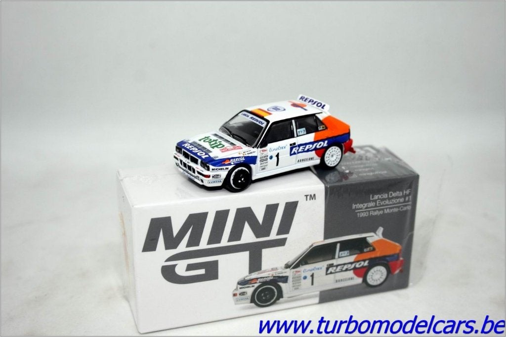 Lancia Delta HF Integrale Evo I 1/64 Mini GT, Hobby & Loisirs créatifs, Voitures miniatures | Échelles Autre, Enlèvement ou Envoi