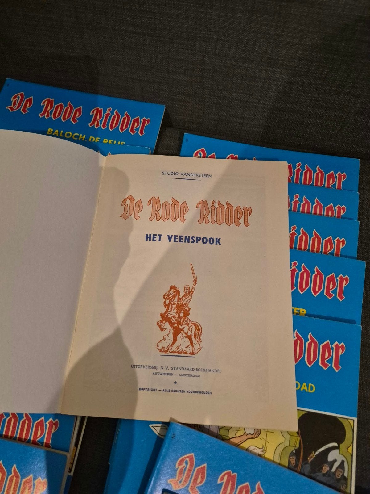 rode ridder, Ophalen
