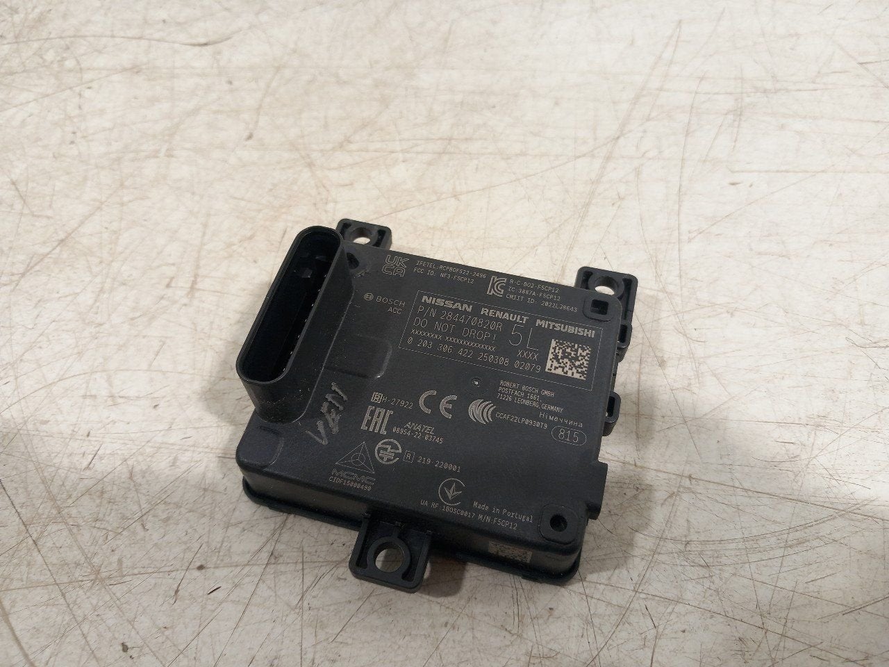 Computer park distance control Renault Espace, Onderdelen@venauto.nl, Van der Ven Autorecycling B.V., Ettenseweg 76, 4706 PB Roosendaal, The Netherlands