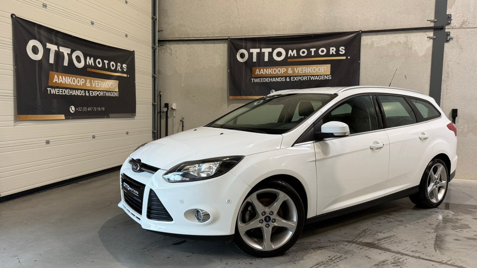 Ford Focus | Titanium| 1.6 TDCI | 1. Eig | Dealeronderhouden, Zwart, 4 cilinders, 1600 cc, Wit