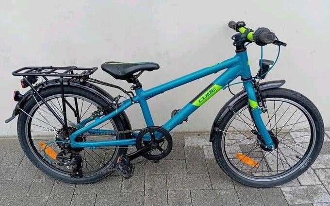 Jongensfiets alu Cube Street 20inch 7speed NIEUWPRIJS 489€🚴, Autres marques, Frein sur jante, Comme neuf, Enlèvement