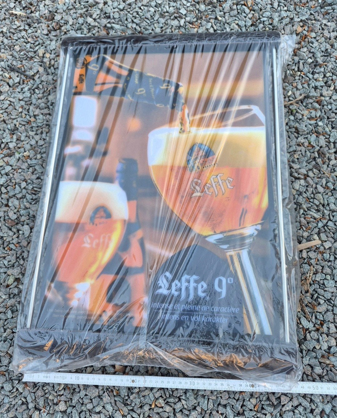 Leffe 9 lichtbord – nieuw, Ophalen, Nieuw, Reclamebord, Plaat of Schild, Leffe