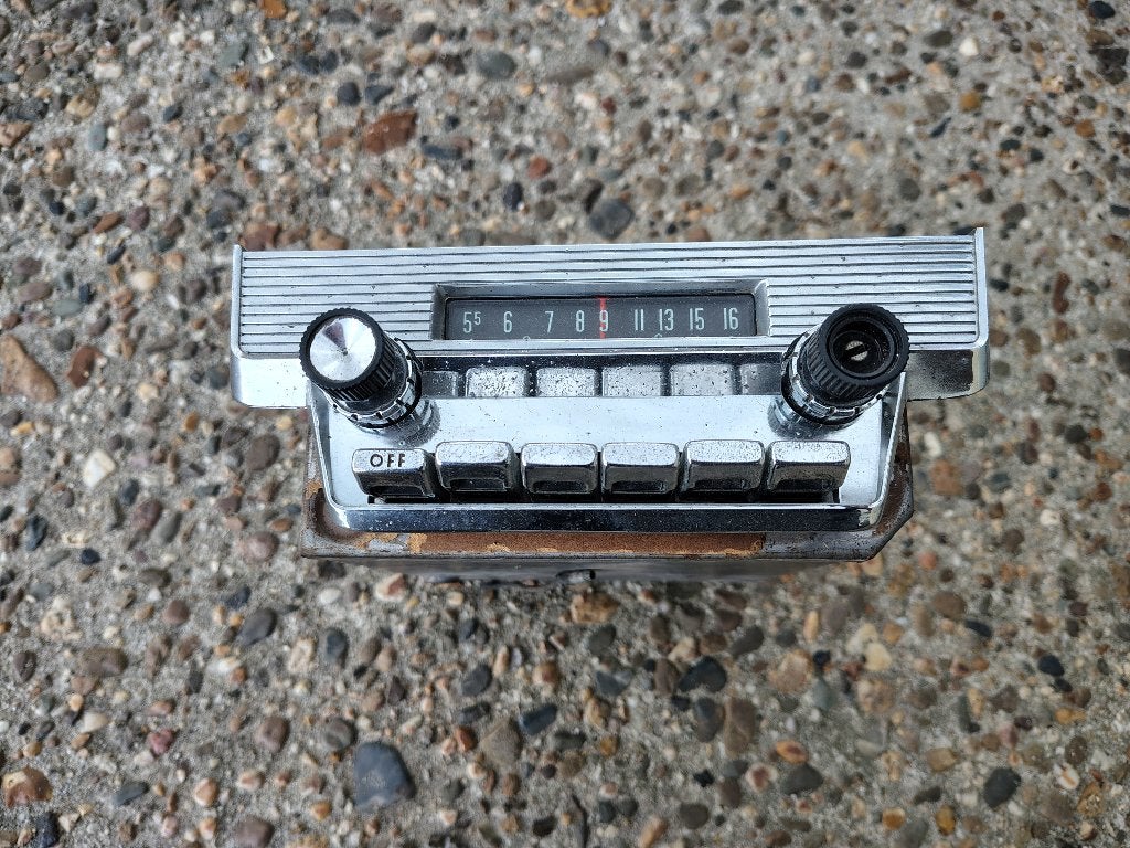 Auto Radio Ford Thunderbird 1958-1960  Opknapper !!!, Verzenden, Ford