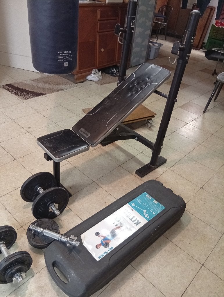 Banc+corde+poids à vendre, Enlèvement