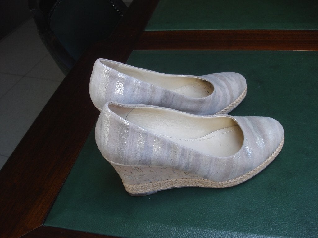 Jhay beige hoge schoenen, dames. mt 36, Jhay, Enlèvement ou Envoi, Beige, Chaussures à haut talons