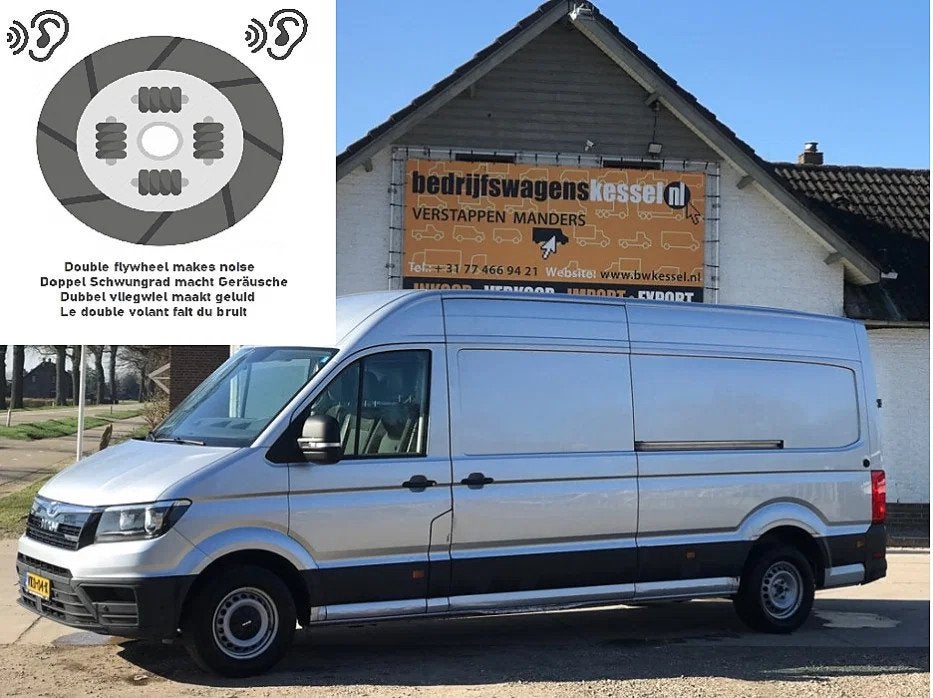MAN TGE 2.0 TDi 103 kW Euro 6 Automaat L4H2 (bj 2021), Auto's, Bestelwagens en Lichte vracht, Gebruikt, Euro 6, 4 cilinders, 2162 kg