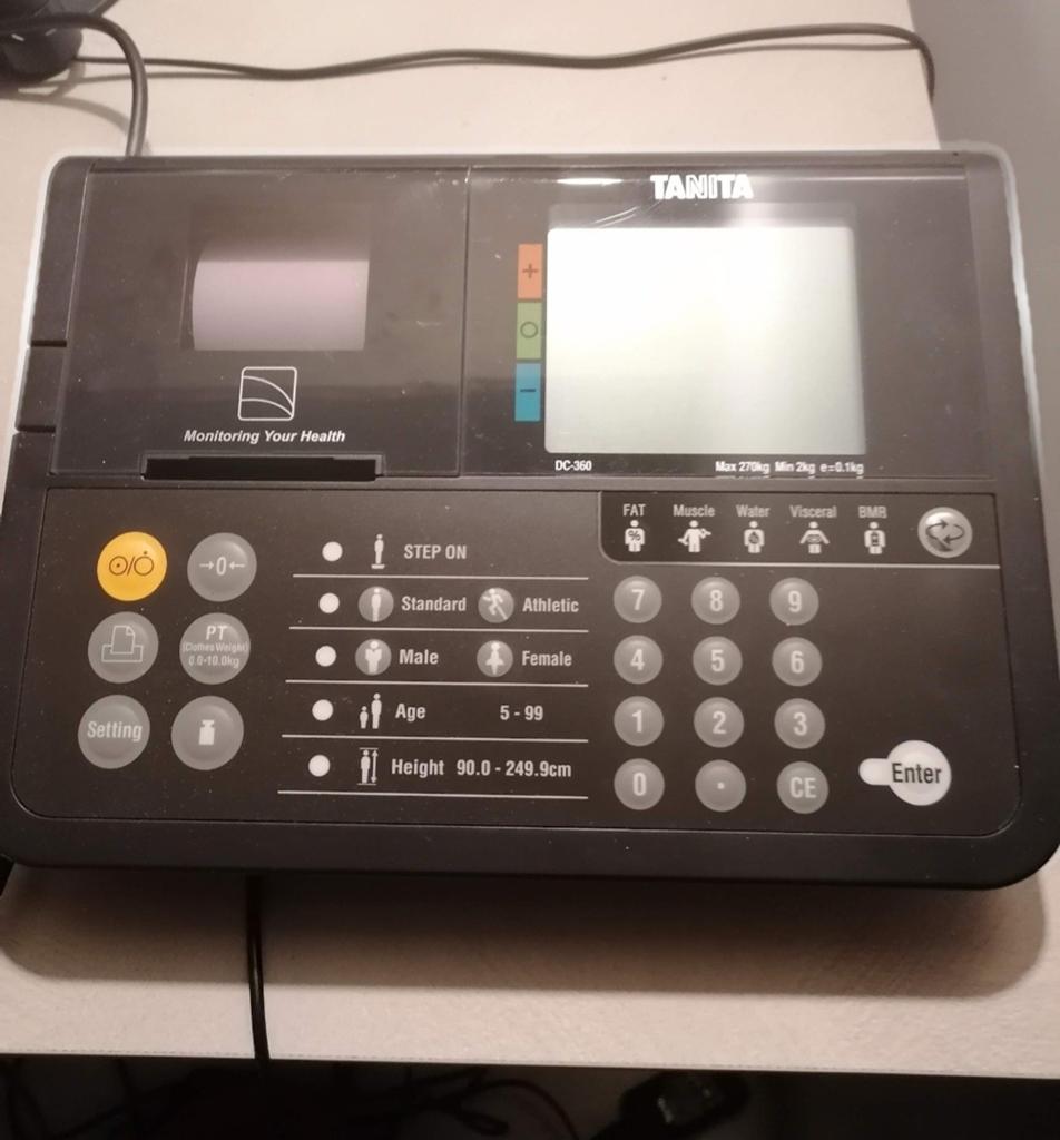 Tanita weegschaal DC360, Elektronische apparatuur, Weegschalen, Ophalen
