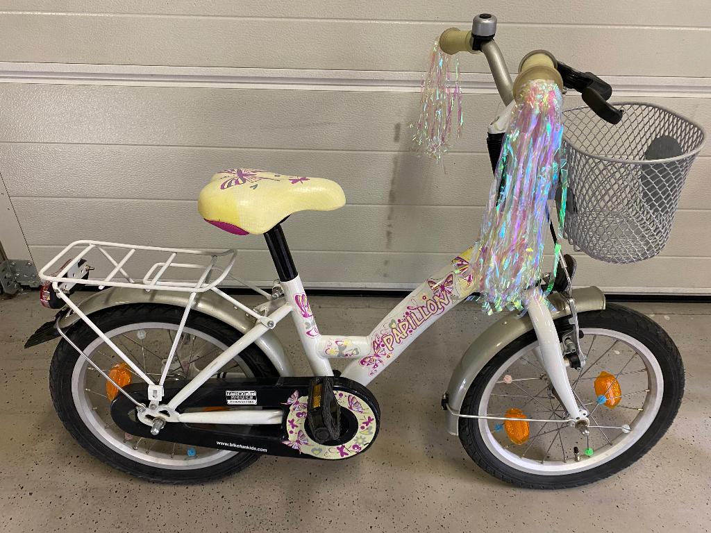 Kinderfiets Papillon 16inch, Fietsen en Brommers, Terugtraprem, Ophalen, Overige merken, 16 tot 20 inch