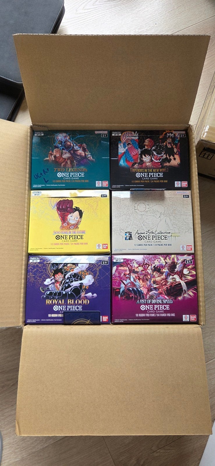 One piece TCG - bulk 22kg, Ophalen