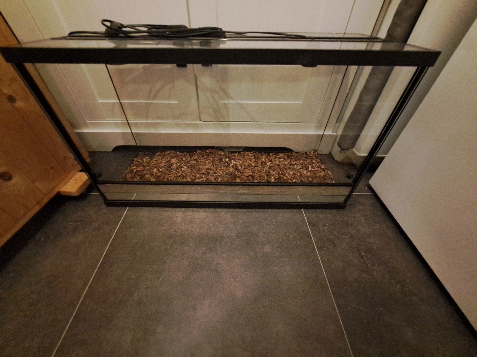 terrarium 82cm x 31cm x 46cm, Dieren en Toebehoren, Ophalen, Gebruikt, Terrarium of Paludarium