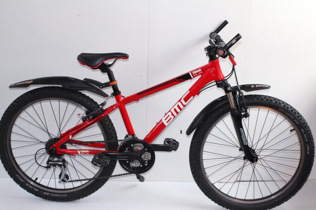 Als nieuwe 24 inch Alu BMC Mountainbike - 3x7 speed, Fietsen en Brommers, Ophalen, Velgrem, Versnellingen, Zo goed als nieuw