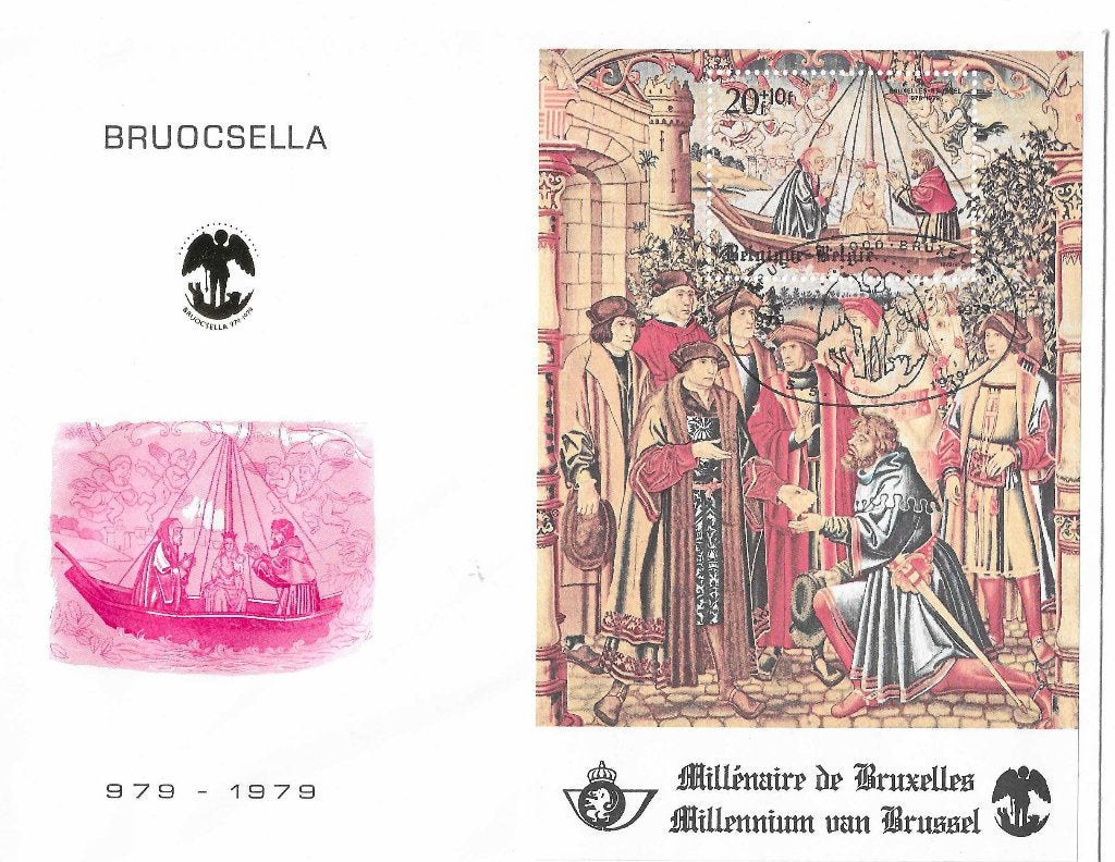 Timbres de Belgique - Bruxelles 1979, Envoi